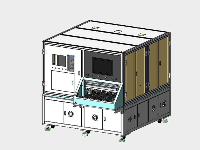 Automatic assembly of keyboard bracket